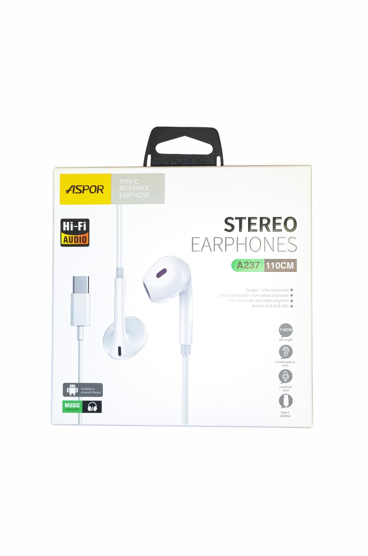 ASPOR A237 (Type-C, белый)