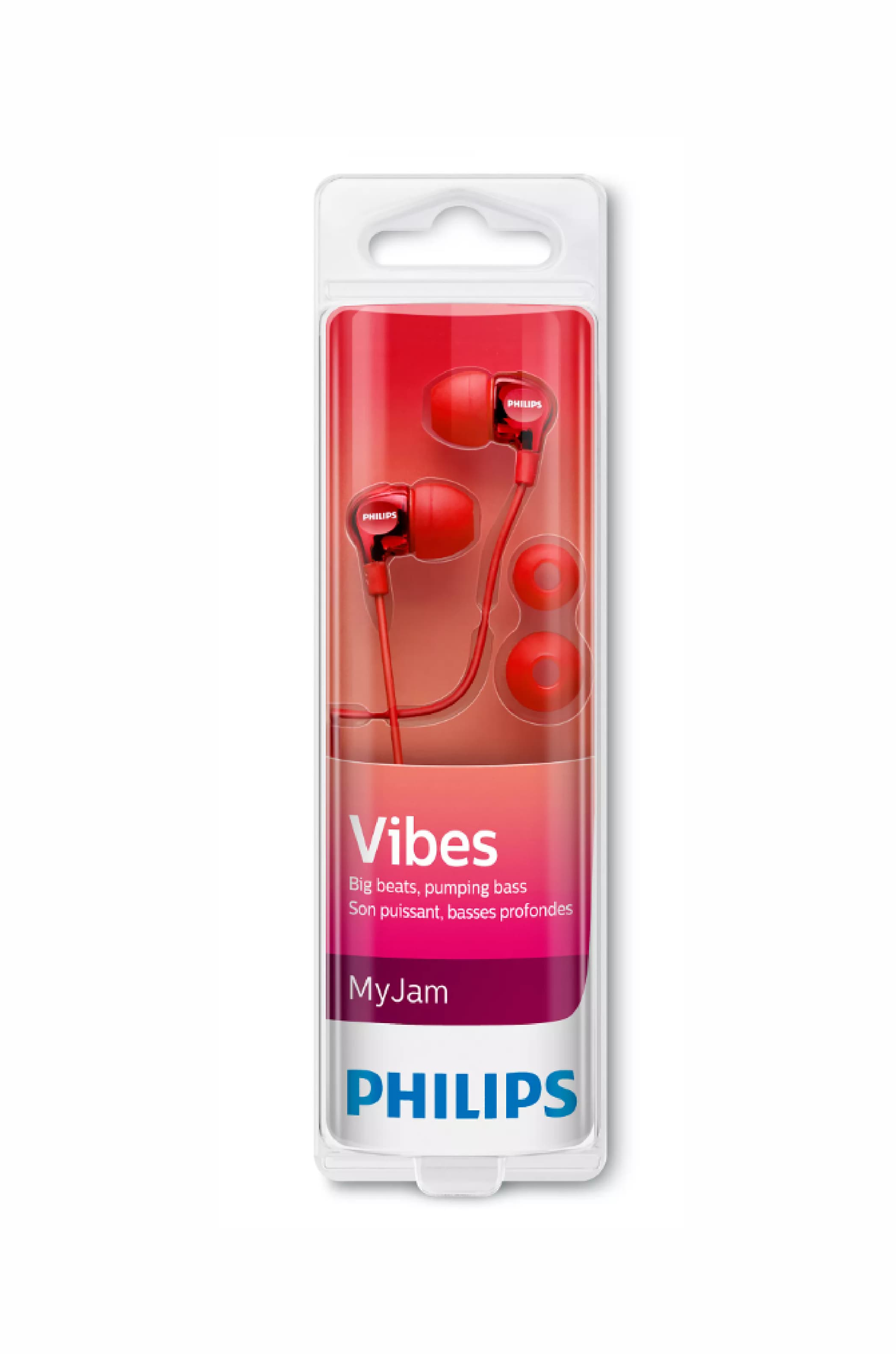 Main image of Philips SHE3705 (красный)