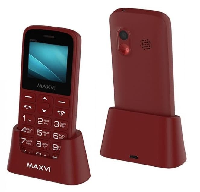 Maxvi B100ds (красный)