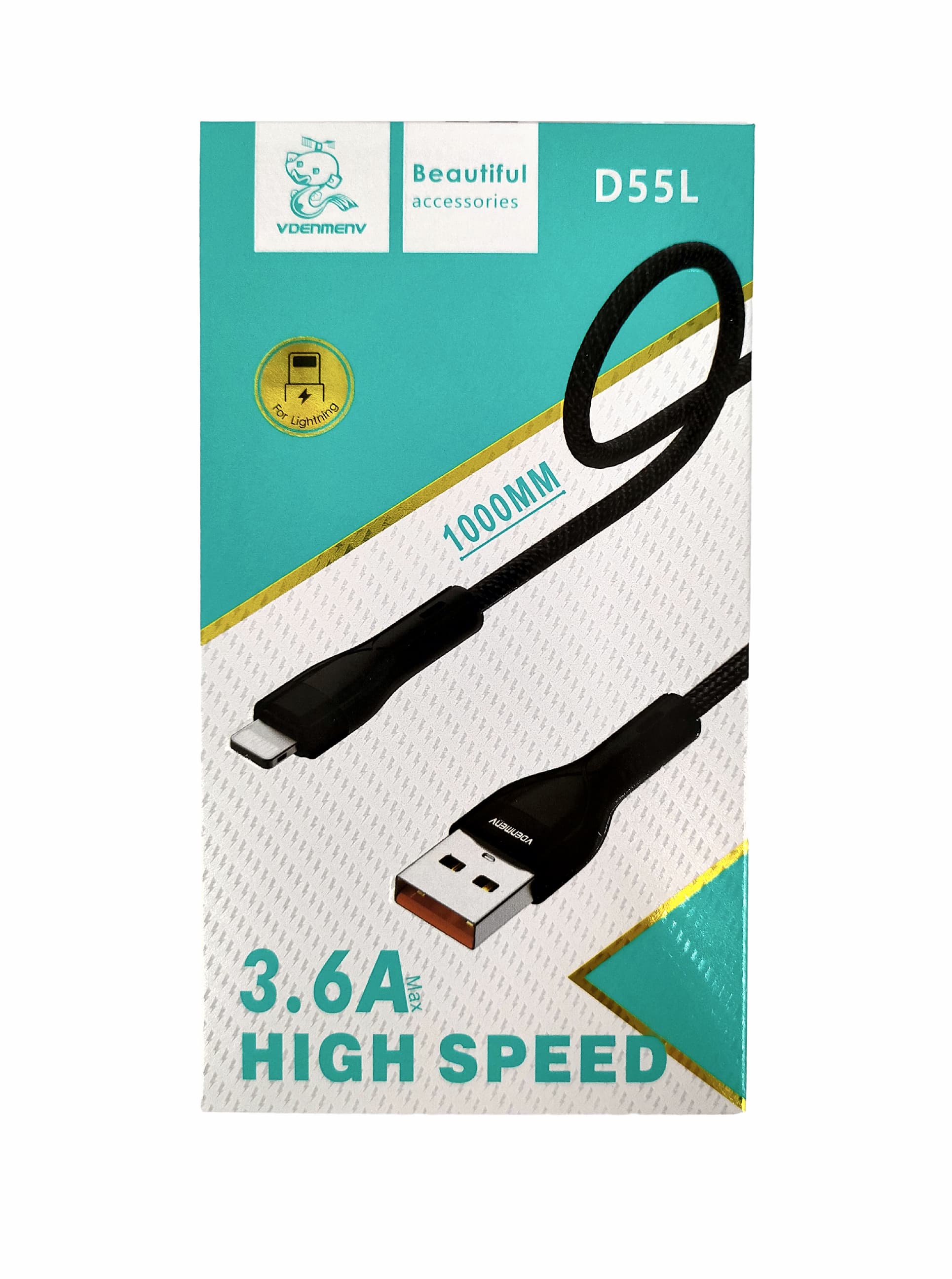 Main image of Denmen D55L для Lightning 3.6А (1м)