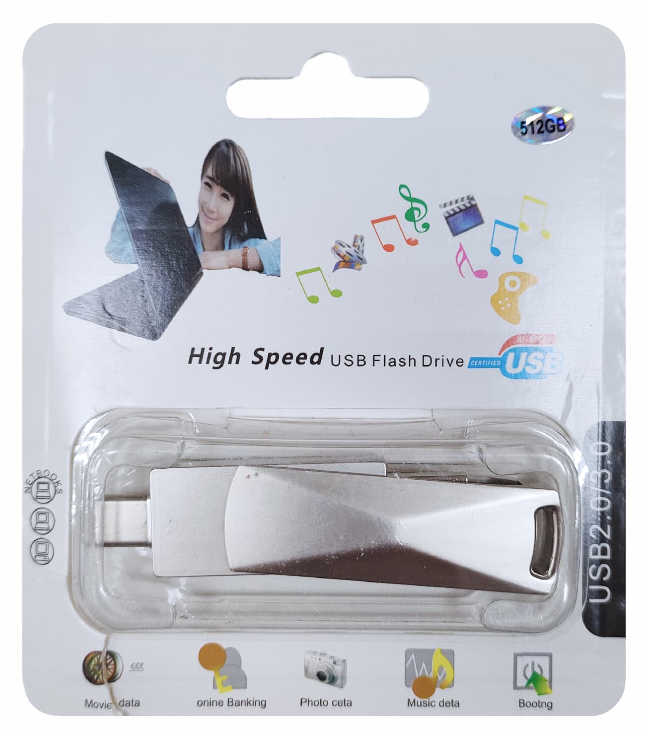 Main image of multibrand Dual Drive 512Gb (typeC-OTG)