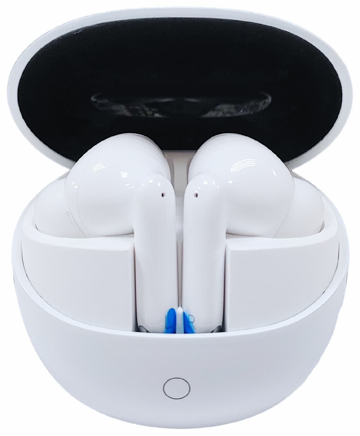 Deppa Air Joy (44310) : мощный звук , BT 5.3, емк. акб 30/250 mAh, IPX4, 2 микр. (белый)