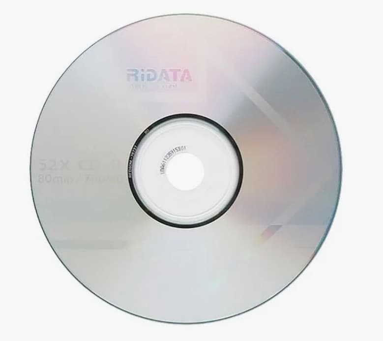 RIDATA CD-R 80min, 52x, т/п