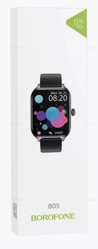 Main image of Borofone BD5 TFT 1.85(240*280), BT 5.0/2-4 days, 220mAh (черный)