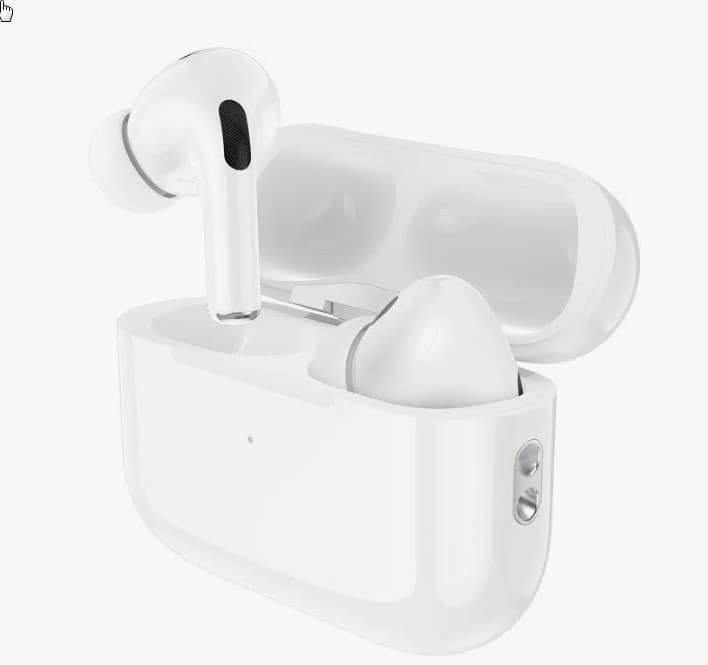 Main image of Hoco EW63 TWS : ANC ,беспроводная зарядка Qi ,ВТ5.3, емк.акб 40/300mAh, 2 микр. (белый)