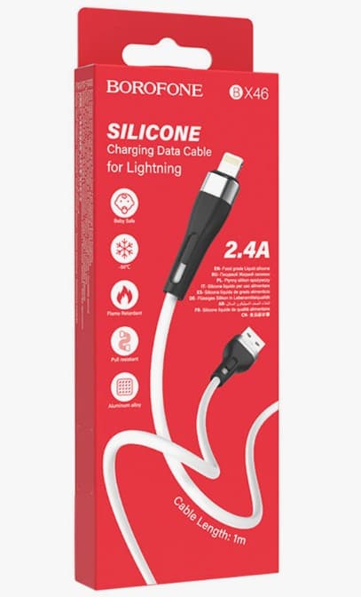 Main image of Borofone BX46 для MicroUSB 2.4A (1м)