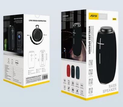 Main image of ASPOR A670  BT5.0, 10W/1500mAh, AUX/FM/MIC (красный)