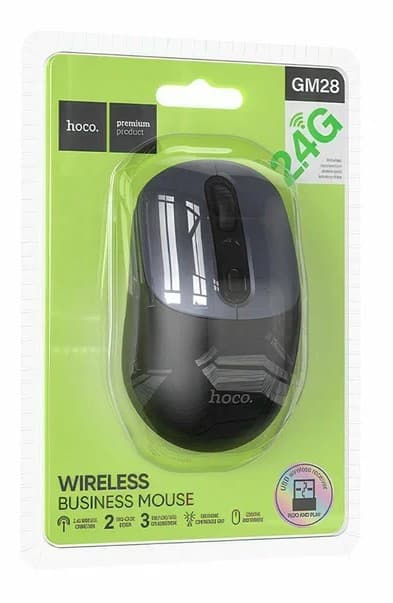 Main image of Hoco GM28 G2.4, 4 кнопки (черный)