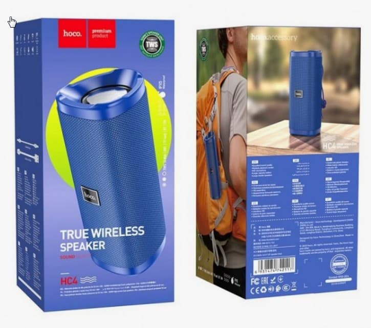 Main image of Hoco HC4 BT5.0 / 5W, 1500mAh (синий)