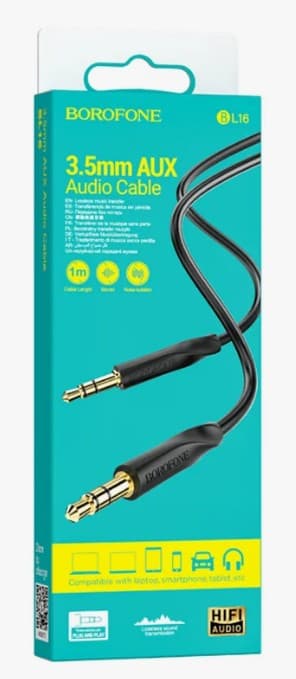 Main image of Borofone BL16 для AUX 3.5mm (1м)
