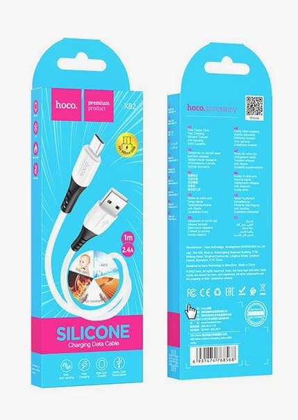 Main image of Hoco X82 для MicroUSB 2.4A (1м)