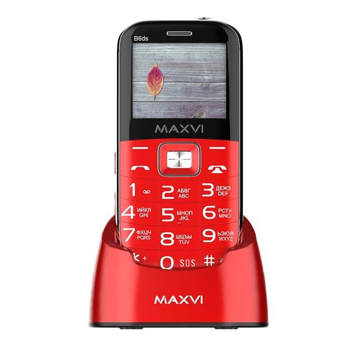 Main image of Maxvi B6ds (красный)