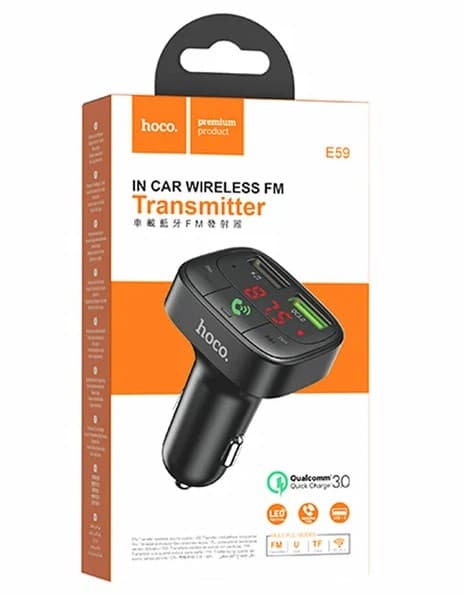 Main image of Hoco E59 2USB 3.1A/QC3.0 Bluetooth 4.2