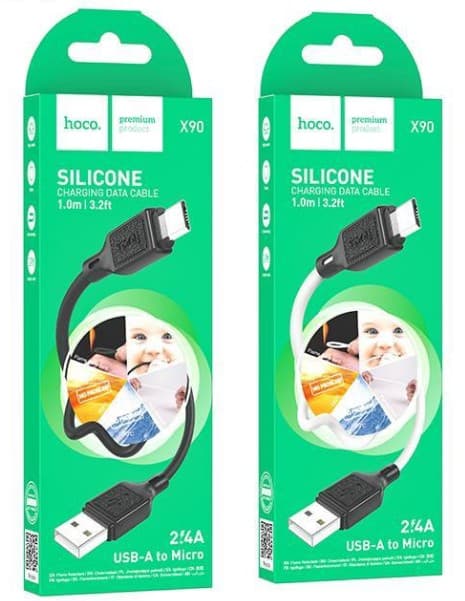 Main image of Hoco X90 для Micro-USB 2.4A (1м)