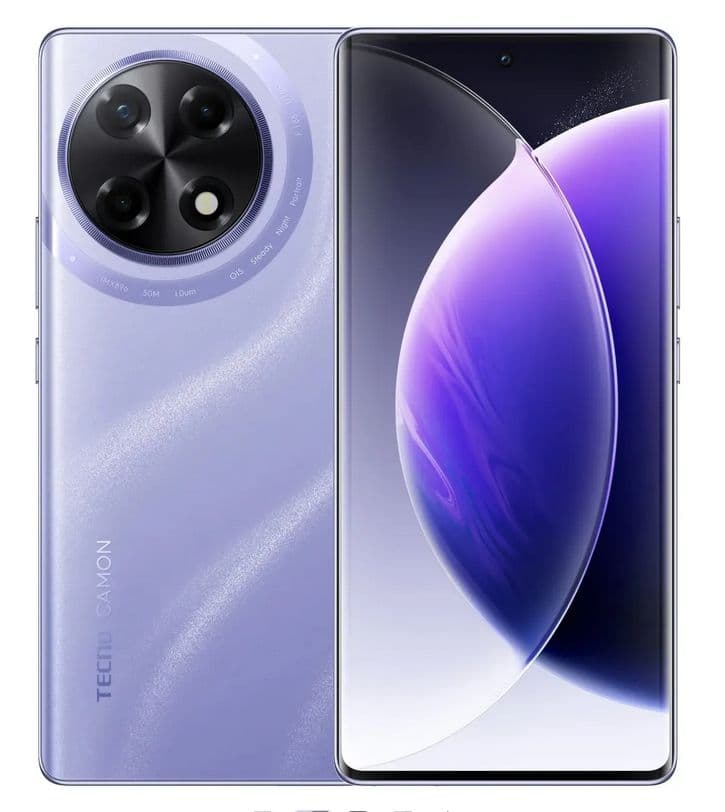 Main image of Tecno Camon 30S 8/256GB (фиолетовый)