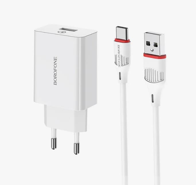 Main image of Borofone BAS41A 2USB для Type-C (2A)