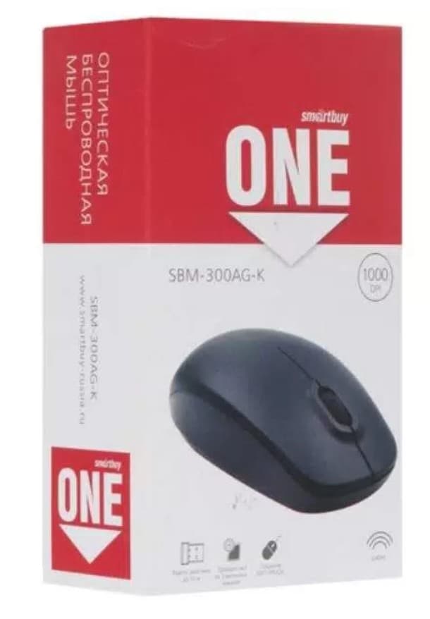 Main image of SmartBuy SBM-300AG-B (черный)