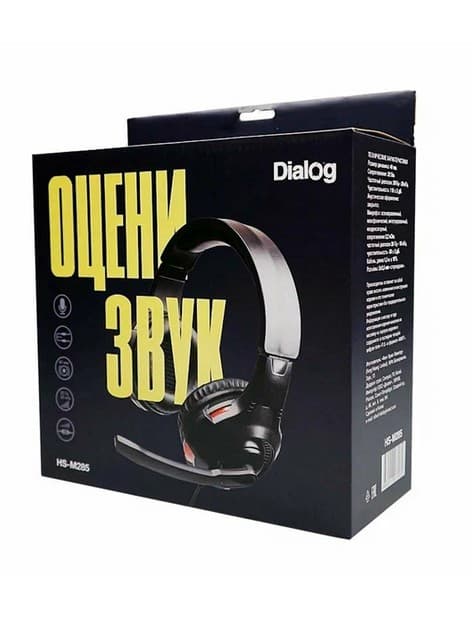 Main image of Dialog HS-M285 игровая (черный)