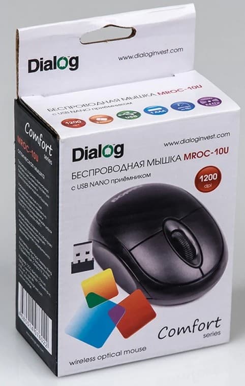 Dialog MROC-10U RF (черный)