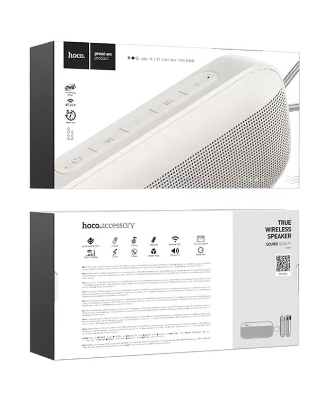 Main image of Hoco HC21 BT5.2 / 5W*2, 1200mAh (белый)