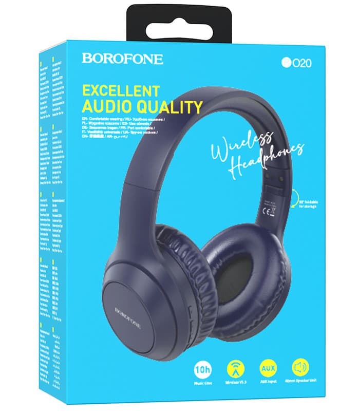 Borofone TWS BO20 (синий)