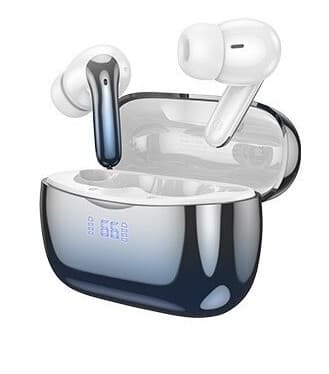 Main image of Hoco EQ16 Shine: ANC+ENC,Multipoint , ВТ5.3, емк.акб 40/320mAh, IPX4, 2микр (синий)