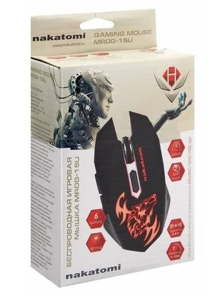 Main image of Nakatomi Gaming mouse MROG-15U RF, игровая