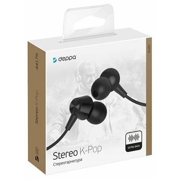 Main image of Deppa Stereo K-Pop (белый) 44180