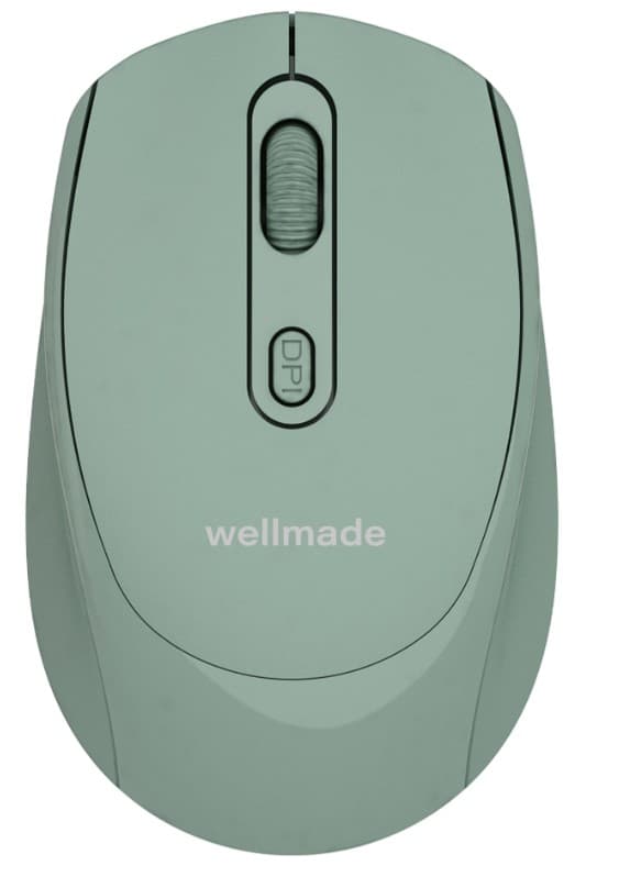 WELLMADE M03 2.4G, 1200DPI (зеленый)
