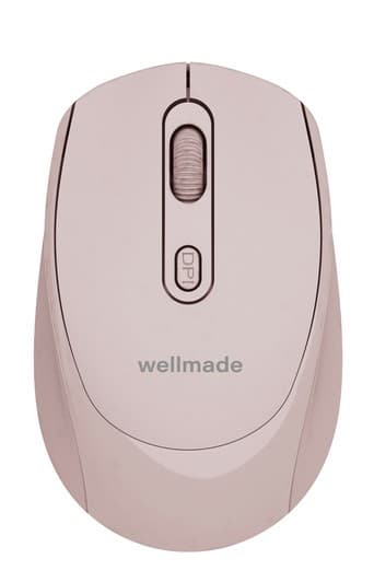 WELLMADE M03 2.4G, 1200DPI (розовый)