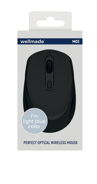 Main image of WELLMADE M03 2.4G, 1200DPI (синий)