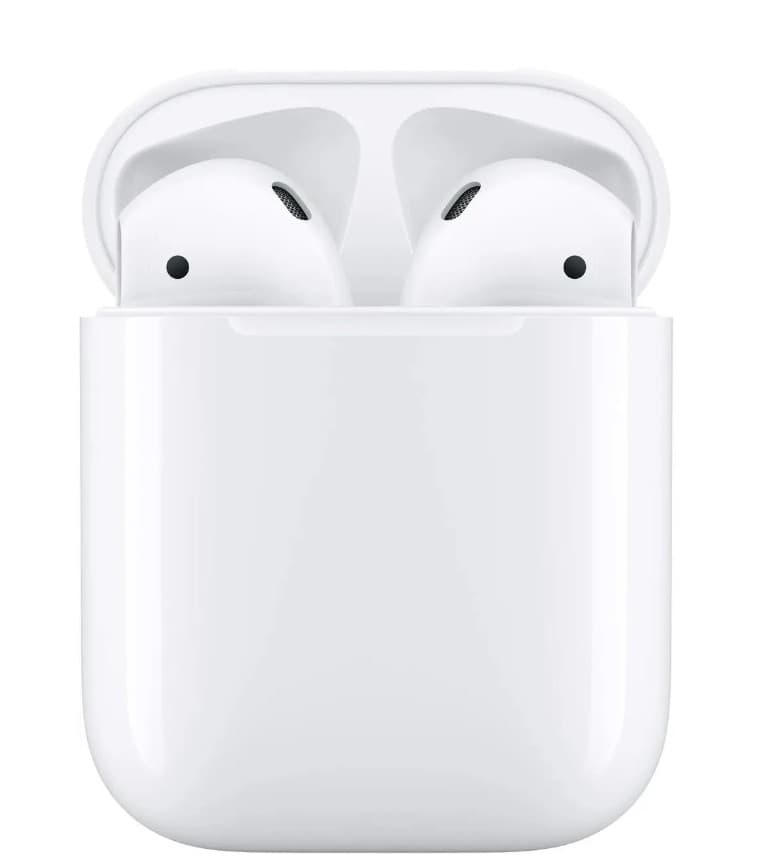 Main image of FCO AirPods2 (A2032-replica): чип Н1(мгнов.подключ.) BT 5.3, емк. акб 30/200 mAh, 1 микр.