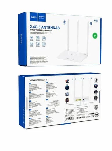 Main image of Hoco HI30 Wi-Fi4 2.4G 300Мбит/с