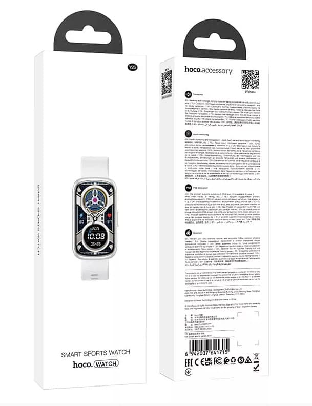 Hoco Y25 BT5.3/190mAh/IP68 (серебро)