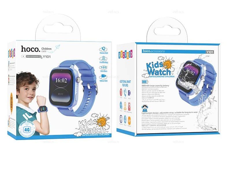 Main image of Hoco Y101 Kids GPS/680 мАч/4G (синий)