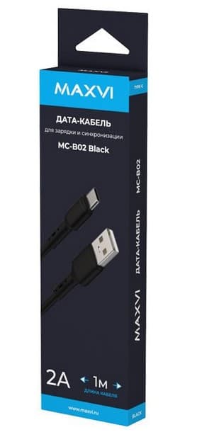 Main image of Maxvi MC-B02 для Type-C 2.0A (1м)