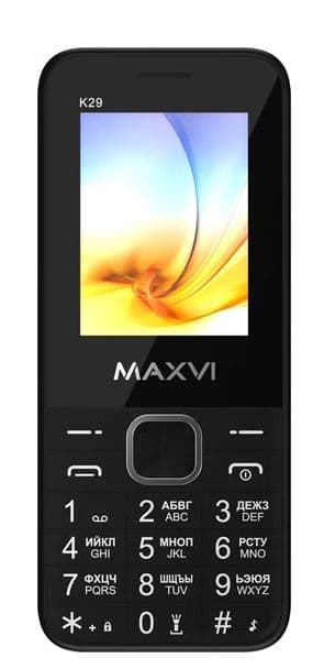 Main image of Maxvi K29 (чёрный)