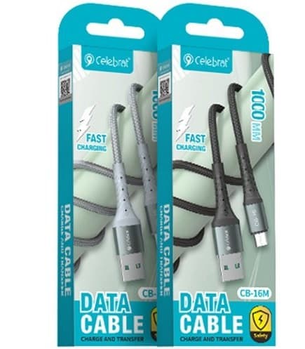 Main image of Celebrat CB-16 для Micro-USB 2.4A (2м)