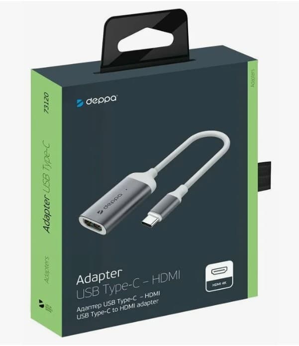 Main image of Deppa Type-C (папа) > AUX 72408