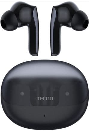Main image of Tecno Sonic 2 : ANC+ENC, емкий кейс , ВТ5.4 , емк. акб 45/800 mAh, IPX4 , 3 микр. (черный)