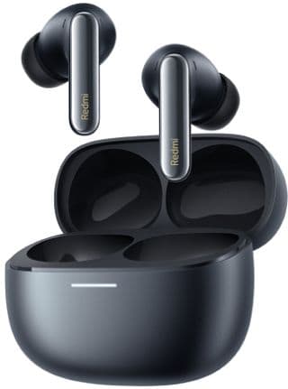 Xiaomi Redmi Buds 6 Pro (черн.), BT5.3,шумопод.есть, акб mAh(науш50/кейс500), IP54,кодек SBC,AAC,LC3, кол.микр 3(с ИИ)