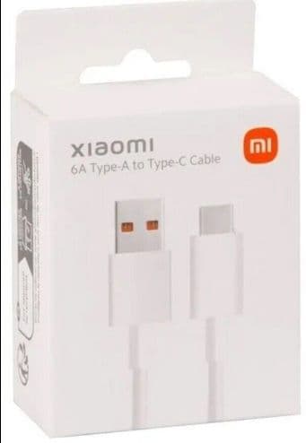 Xiaomi 6A Type-C Fast Charging Data Cable (белый)