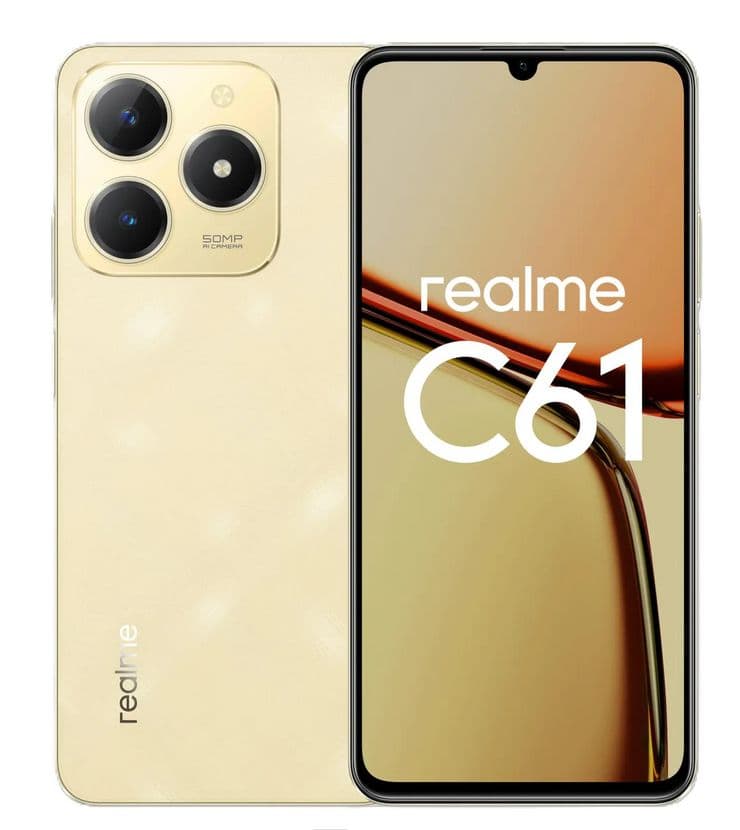 Main image of Realme C61 8/128Gb (золото)