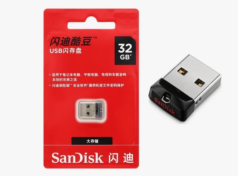SanDisk 32Gb mini