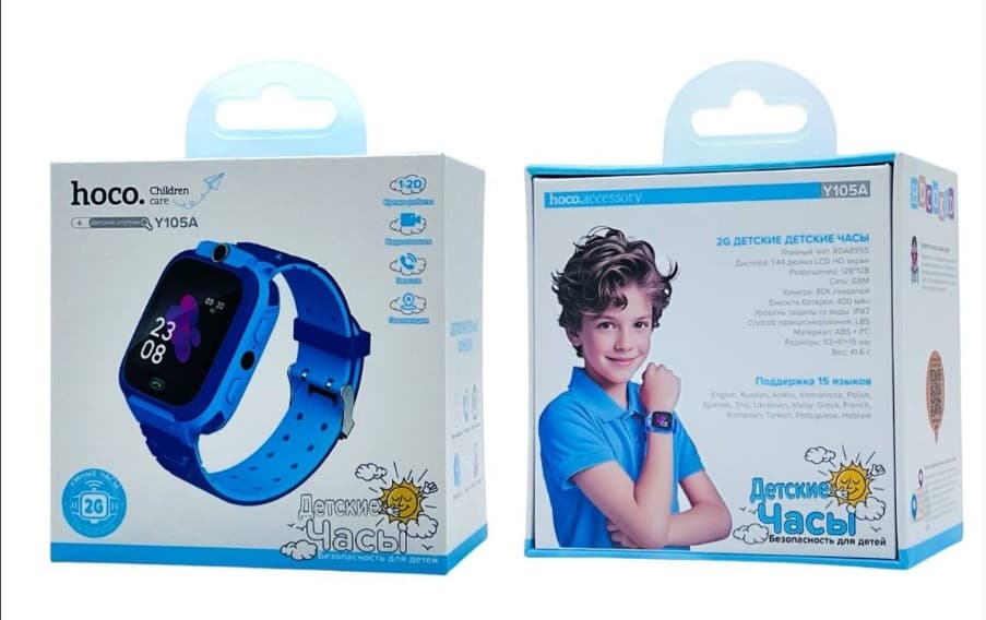 Main image of Hoco Y105A GPS/400 мАч/2G (черный)