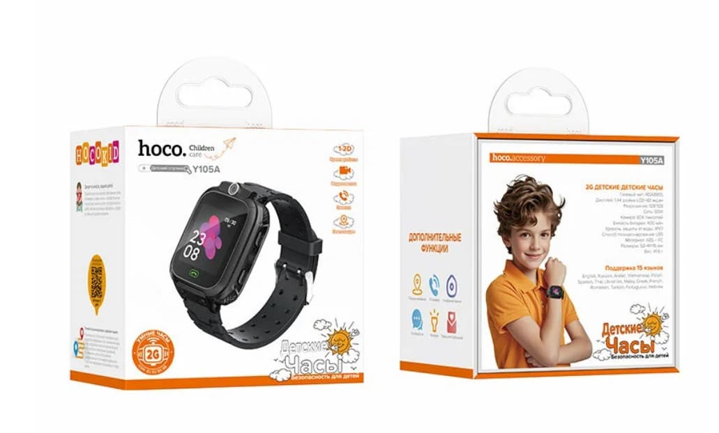 Main image of Hoco Y105A GPS/400 мАч/2G (синий)