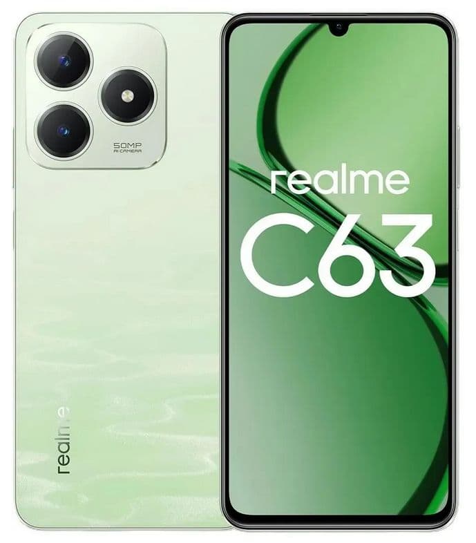 Realme C63 8/256GB (зелёный)