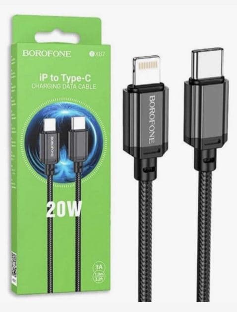 Main image of Borofone BX87 для Lightning 20W PD (1м)