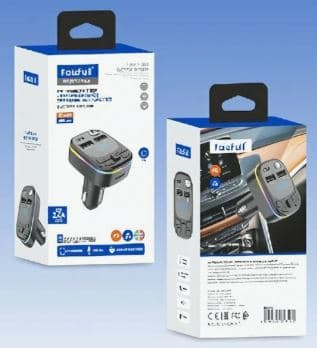 FaizFull FS24 , 2USB+TypeC , 2.4А, BT5.0