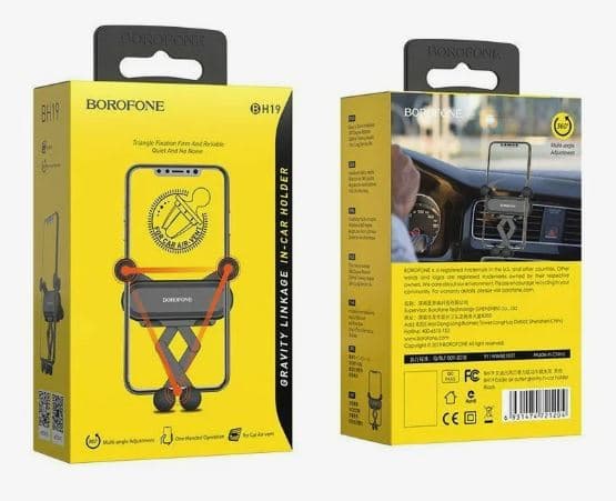 Main image of Borofone BH19 (на воздуховод) черный
